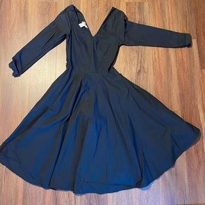 Unique Vintage Black Dress